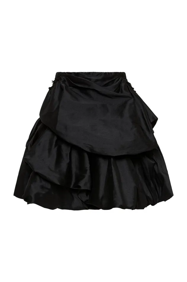 Daybreak Mini Skirt Black Women Aje Skirts