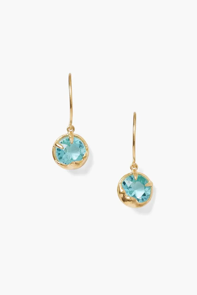 December Birthstone Earrings Turquoise Crystal Women Chan Luu Earrings