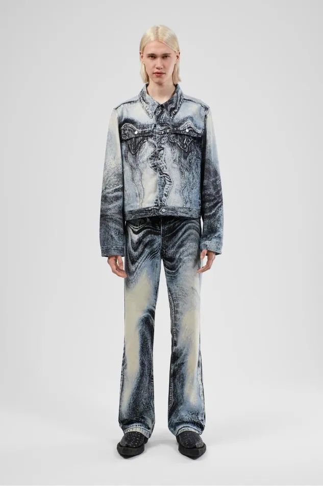 Denim Men Camper Denim Jeans BlueBlack Denim Jeans