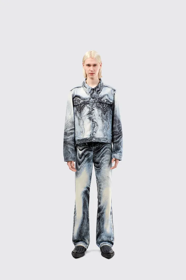 Denim Men Camper Denim Jeans BlueBlack Denim Jeans