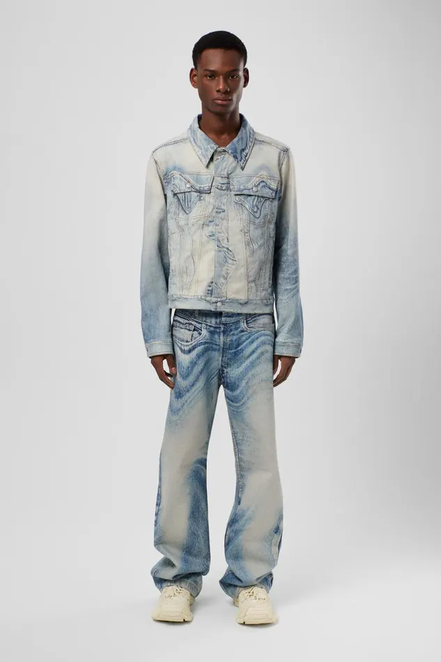 Denim Men Camper Denim Jeans Blue Denim Jeans