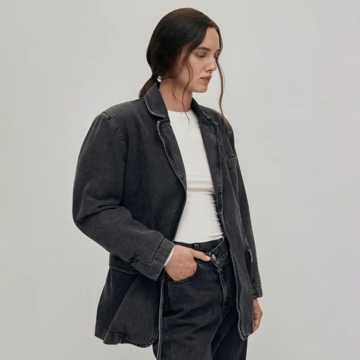 Denim Women ALOHAS Sandra Black Denim Jacket