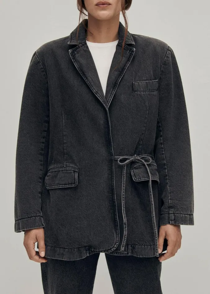 Denim Women ALOHAS Sandra Black Denim Jacket