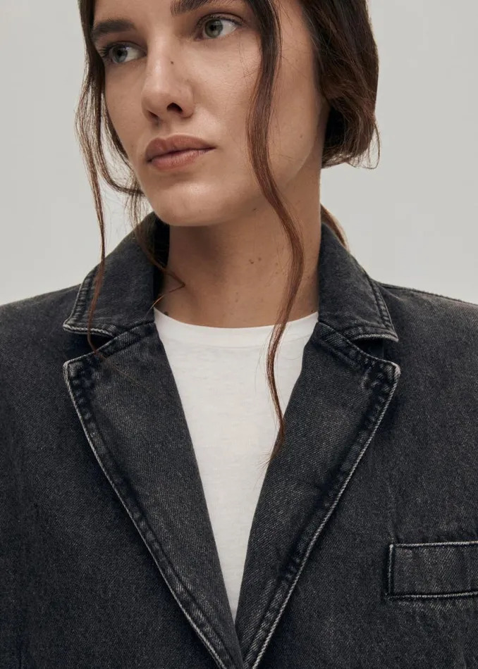 Denim Women ALOHAS Sandra Black Denim Jacket