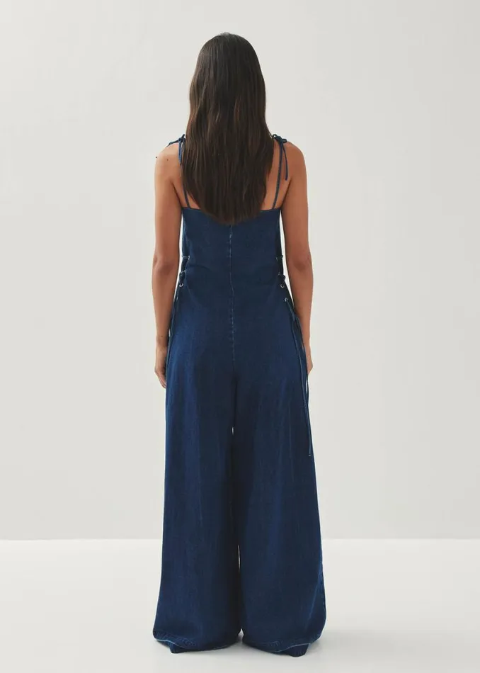 Denim Women ALOHAS Tania Blue Denim Jumpsuit