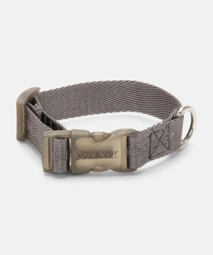 Dog Collar With Logo 8211 Antique Silver Accessories Ilse Jacobsen Vov and Vuf