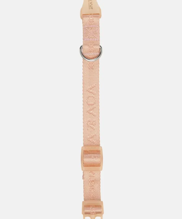 Dog Collar With Logo 8211 Coral Pink Accessories Ilse Jacobsen Vov and Vuf Dog Collar With Logo 8211 Coral Pink Accessories Ilse Jacobsen Vov and Vuf