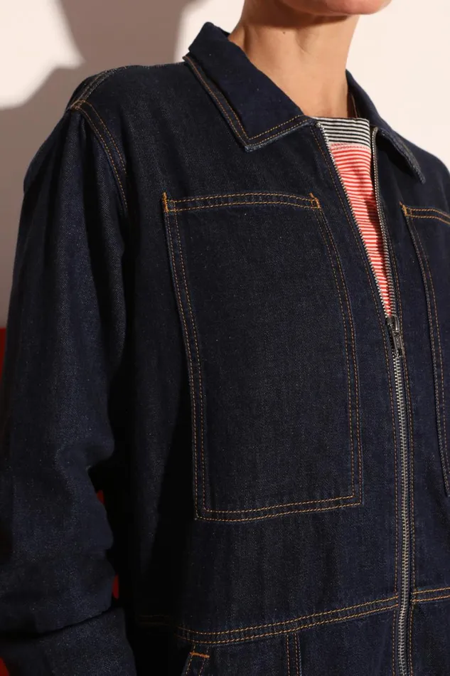Dominic Boilersuit Indigo Womens LF Markey One Pieces