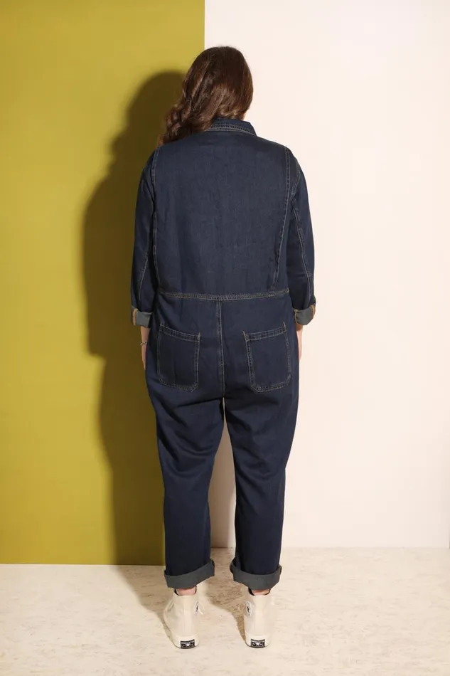 Dominic Boilersuit Washed Indigo Womens LF Markey One Pieces