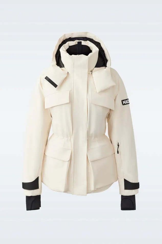 Downs and Jackets Women Mackage ICLYNR Medium Down Ski Jacket With Removable Hood Black Downs and Jackets Women Mackage ICLYNR Medium Down Ski Jacket With Removable Hood Black
