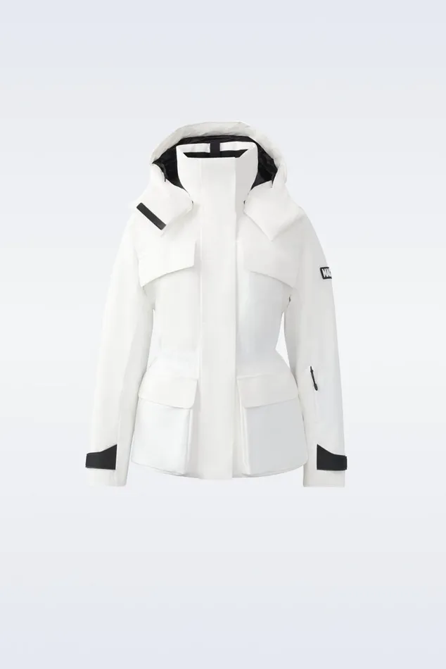 Downs and Jackets Women Mackage ICLYNR Medium Down Ski Jacket With Removable Hood Black Downs and Jackets Women Mackage ICLYNR Medium Down Ski Jacket With Removable Hood Black