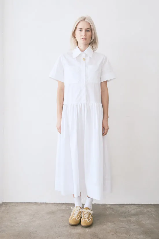 Dresses Bay Midi Dress White Lisa Says Gah Women