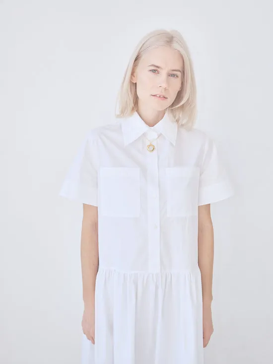 Dresses Bay Midi Dress White Lisa Says Gah Women