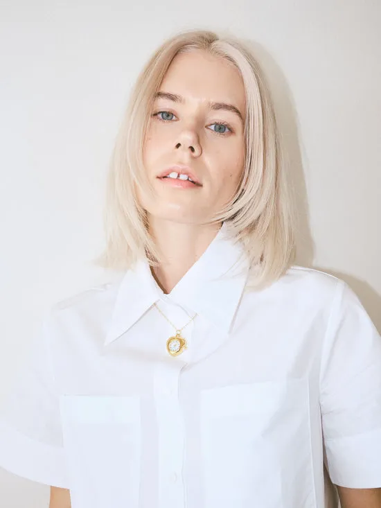 Dresses Bay Midi Dress White Lisa Says Gah Women