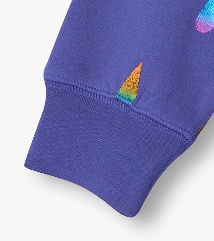 Dresses Girls Hatley Girls Rainbow Raindrops Sweater Dress