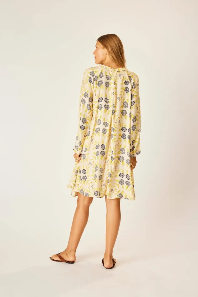 Dresses Shop Natalie Martin FIORE SHORT DRESS Prairie Indigo
