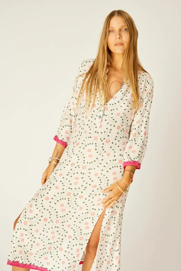 Dresses Shop Natalie Martin ISOBEL DRESS Pinwheel Cotton
