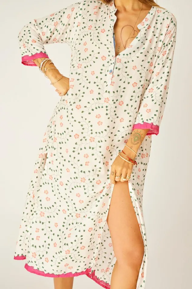 Dresses Shop Natalie Martin ISOBEL DRESS Pinwheel Cotton