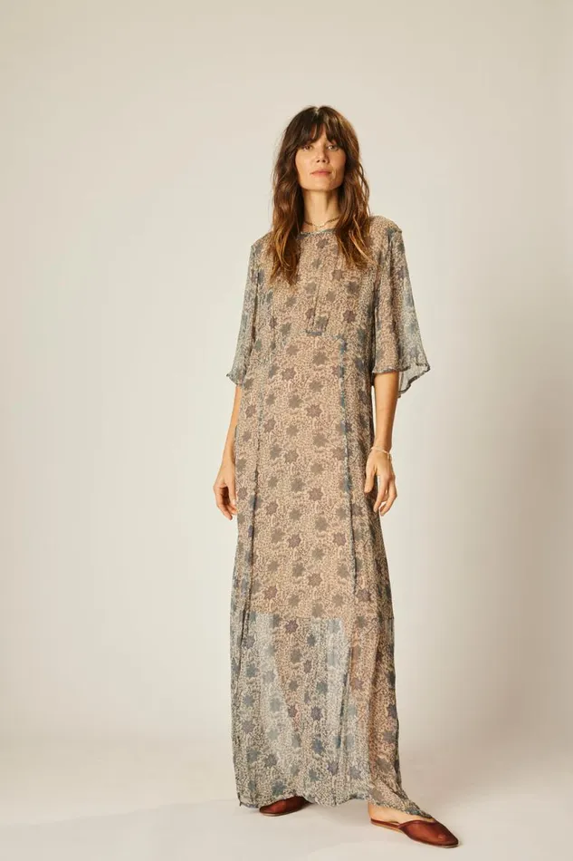 Dresses Shop Natalie Martin LILY DRESS Snowflake Sea