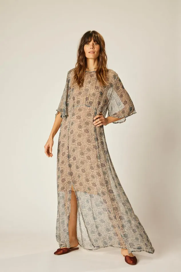 Dresses Shop Natalie Martin LILY DRESS Snowflake Sea