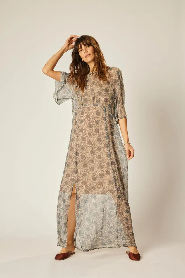 Dresses Shop Natalie Martin LILY DRESS Snowflake Sea