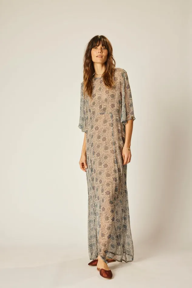 Dresses Shop Natalie Martin LILY DRESS Snowflake Sea