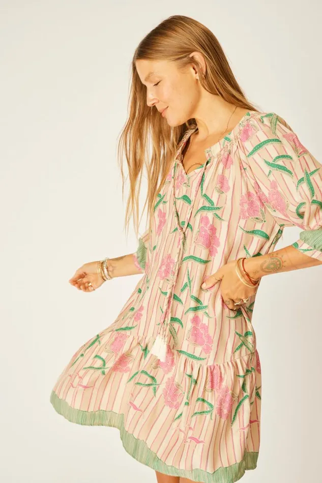 Dresses Shop Natalie Martin STEVIE DRESS Chamomile Rose