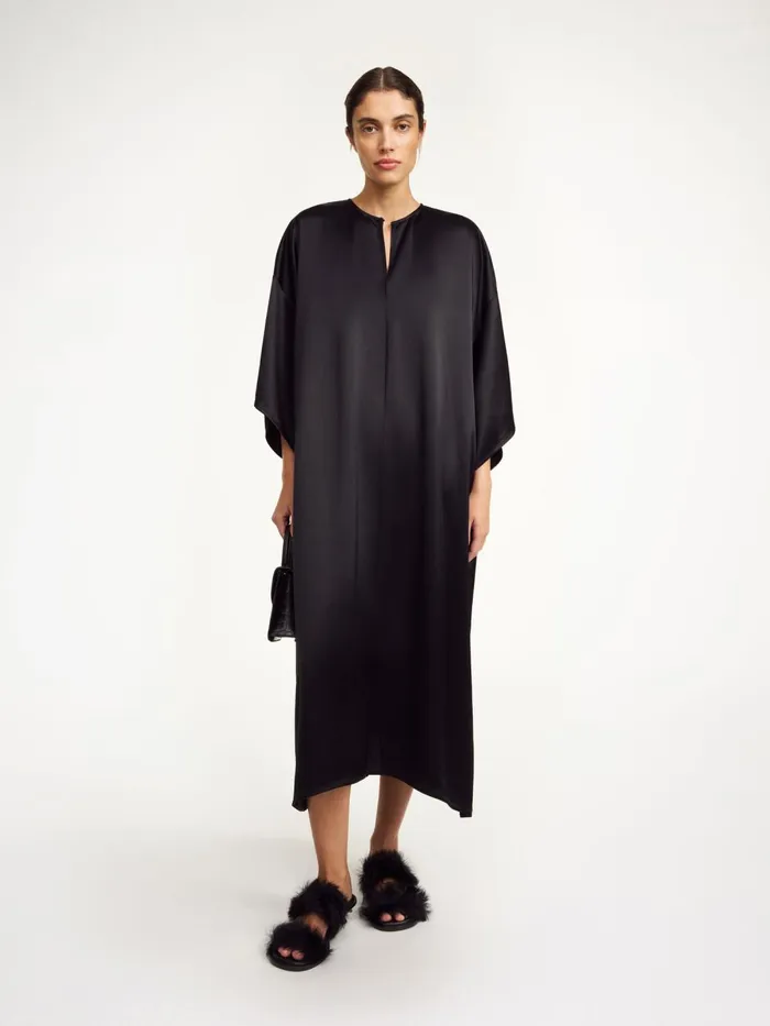 Dresses Women By Malene Birger Cicine Midi Dress Black