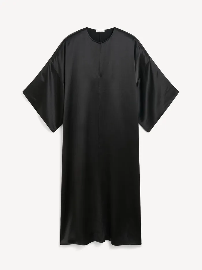 Dresses Women By Malene Birger Cicine Midi Dress Black Dresses Women By Malene Birger Cicine Midi Dress Black