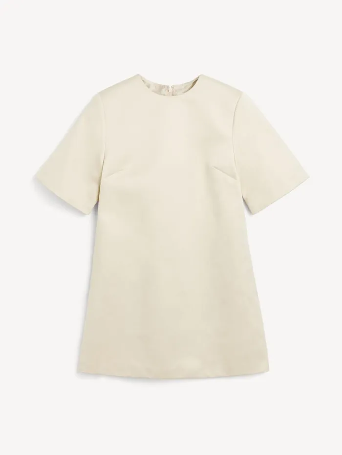 Dresses Women By Malene Birger Harperz Mini Dress Oyster Gray Dresses Women By Malene Birger Harperz Mini Dress Oyster Gray
