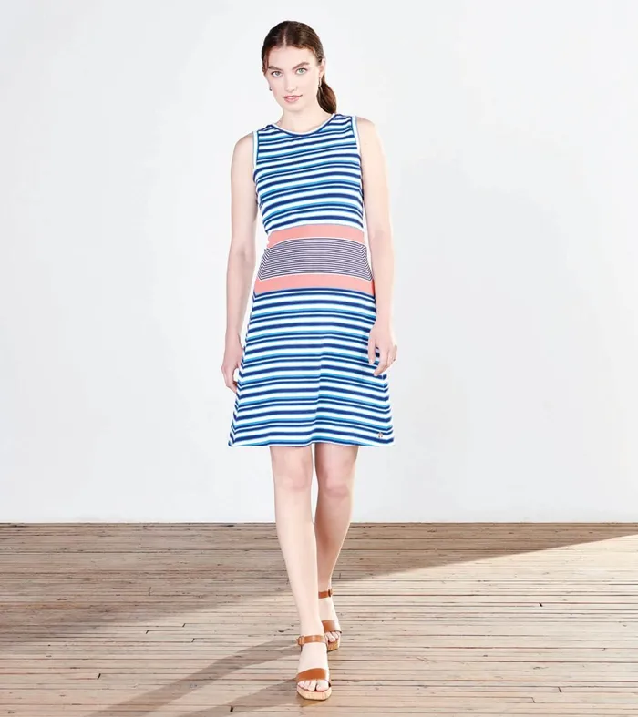 Dresses Women Hatley Sarah Dress 8211 Sunrise Stripes