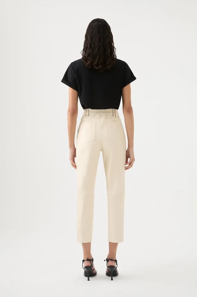 Elaine Pant Sandstone Beige Women Aje Pants
