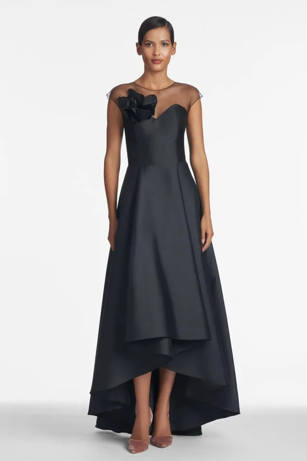 Evening Women Sachin and Babi Blakely Gown 8211 Jet