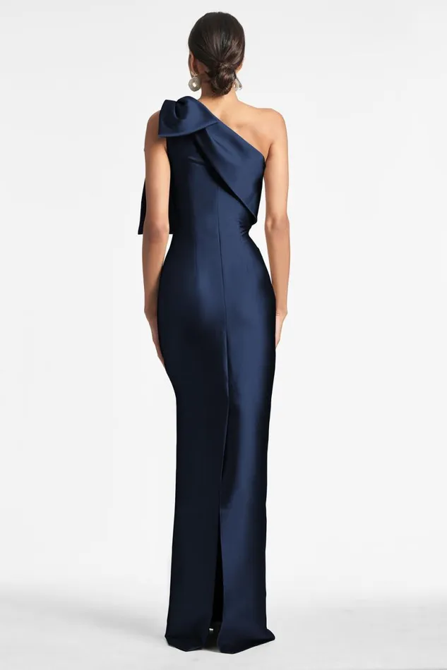 Evening Women Sachin and Babi Bonnie Gown 8211 Night Sky