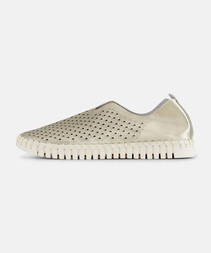 Flats 8211 Platin Shoes Ilse Jacobsen Tulip Flats