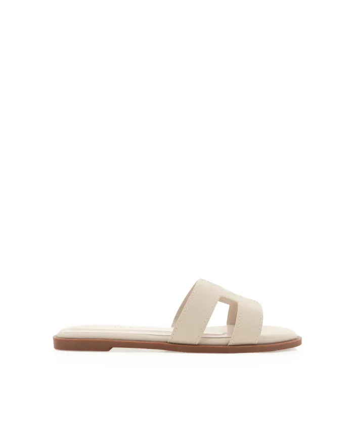 Flats Billini Sandals and Slides GORDY LIGHT BEIGE