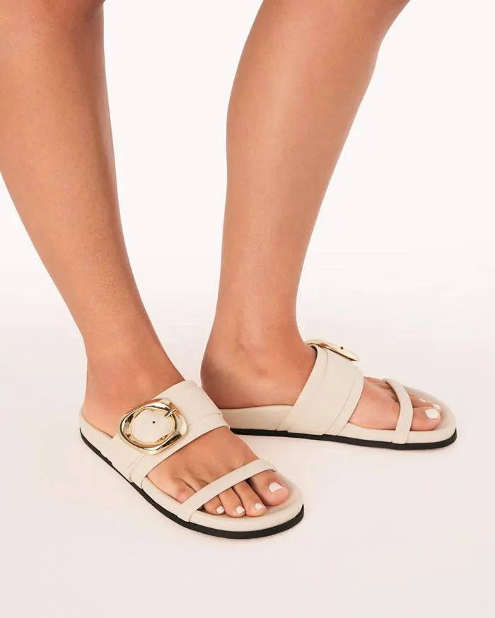 Flats Billini Sandals and Slides JACLYN BONE