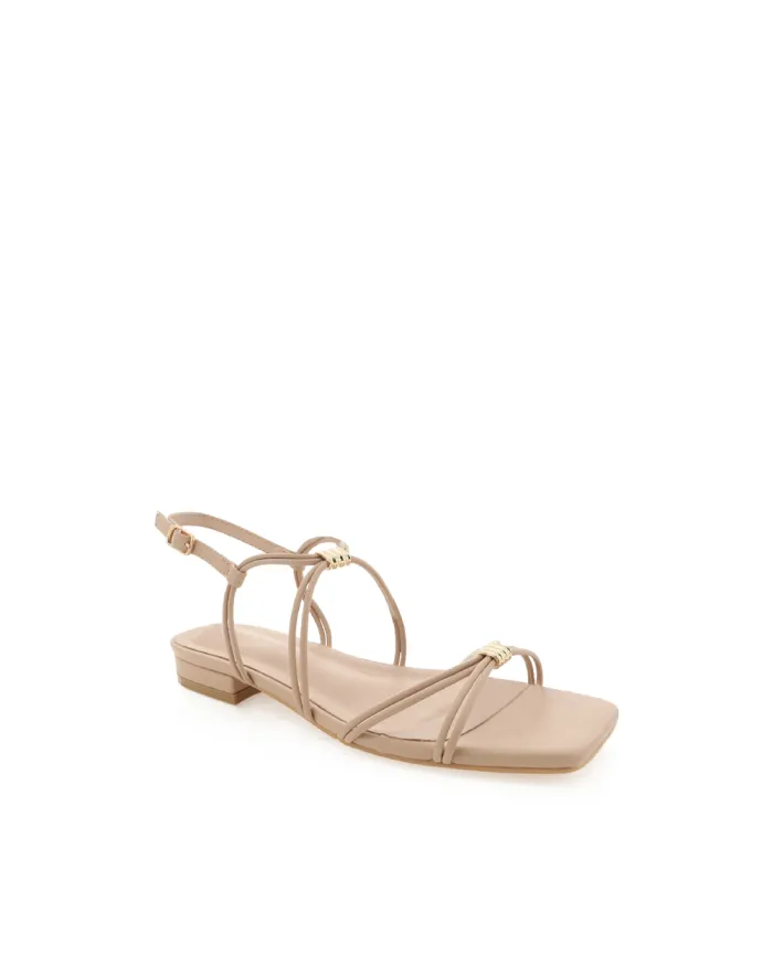 Flats Billini Sandals and Slides MARIAH CASHEW