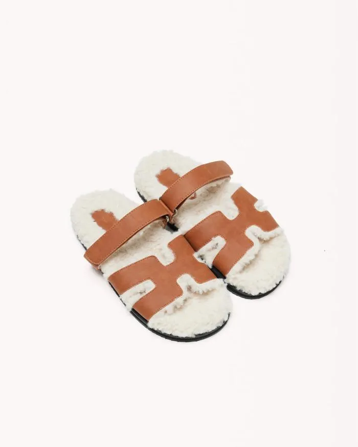 Flats Billini Sandals and Slides TORBIN TAN SUEDECREAM