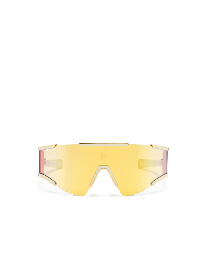 Fleche Sunglasses Yellow WomenMen Balmain Eyewear