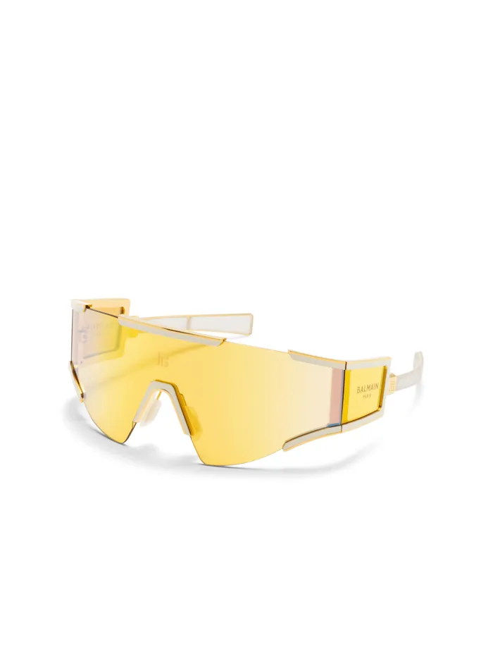 Fleche Sunglasses Yellow WomenMen Balmain Eyewear