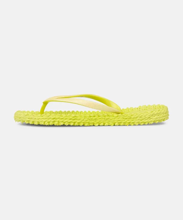 Flip Flop With Glitter 8211 Lime Shoes Ilse Jacobsen Flip Flops