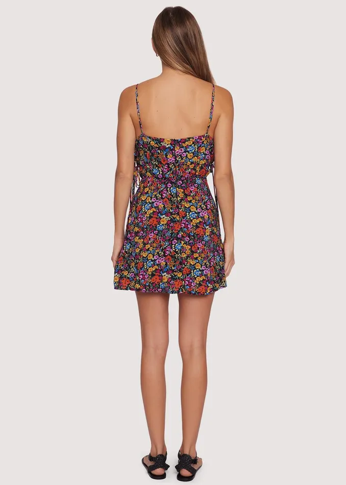 Flora Garden Mini Dress Blacklavender Women Lost Wander Dresses