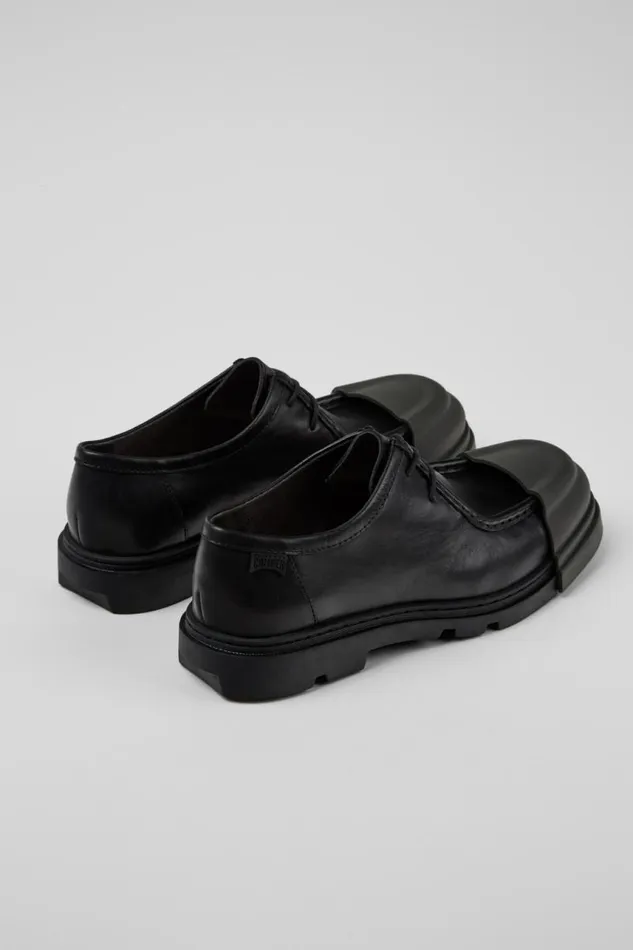 Formal Shoes Men Camper Junction Black Leather Shoe
