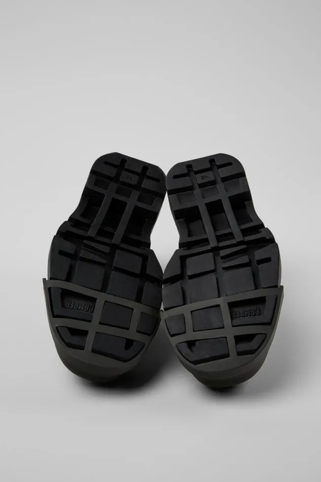 Formal Shoes Men Camper Junction Black Leather Shoe