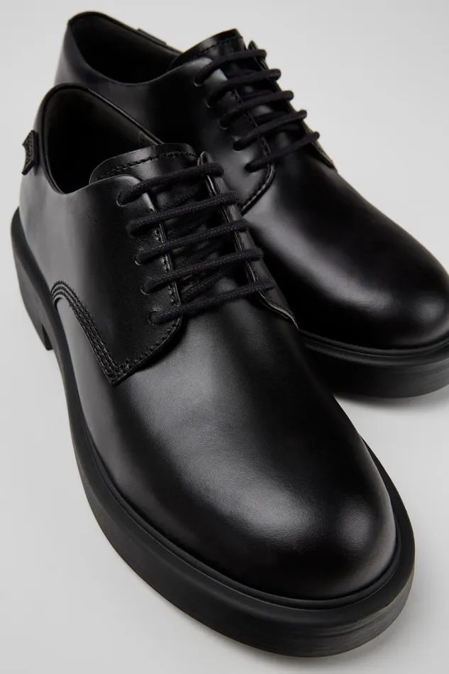 Formal Shoes Women Camper Dean Black Leather Shoe Formal Shoes Women Camper Dean Black Leather Shoe