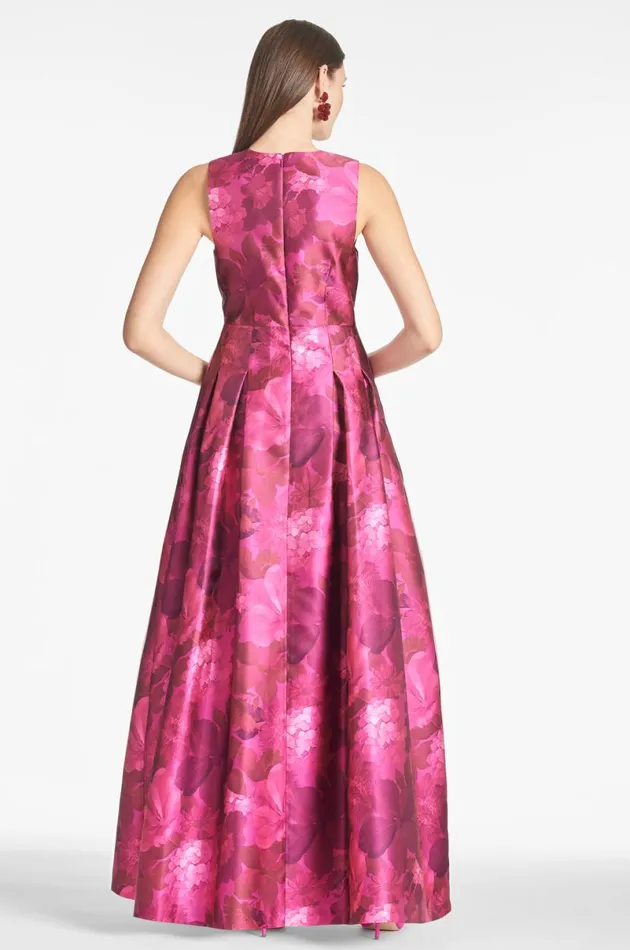 Formal Women Sachin and Babi Brooke Gown 8211 Magenta Bella Bouquet