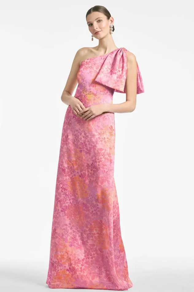 Formal Women Sachin and Babi Chelsea Gown 8211 Pastel Sunset Hydrangea