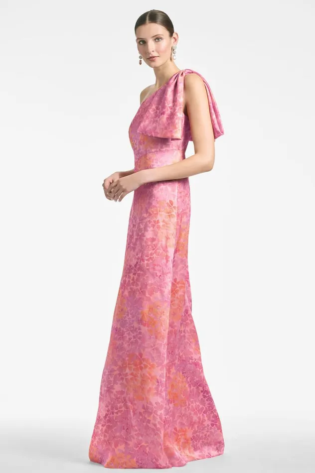 Formal Women Sachin and Babi Chelsea Gown 8211 Pastel Sunset Hydrangea