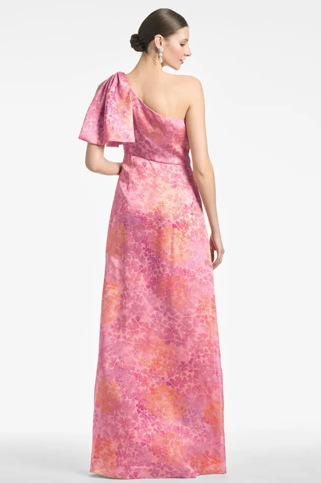 Formal Women Sachin and Babi Chelsea Gown 8211 Pastel Sunset Hydrangea